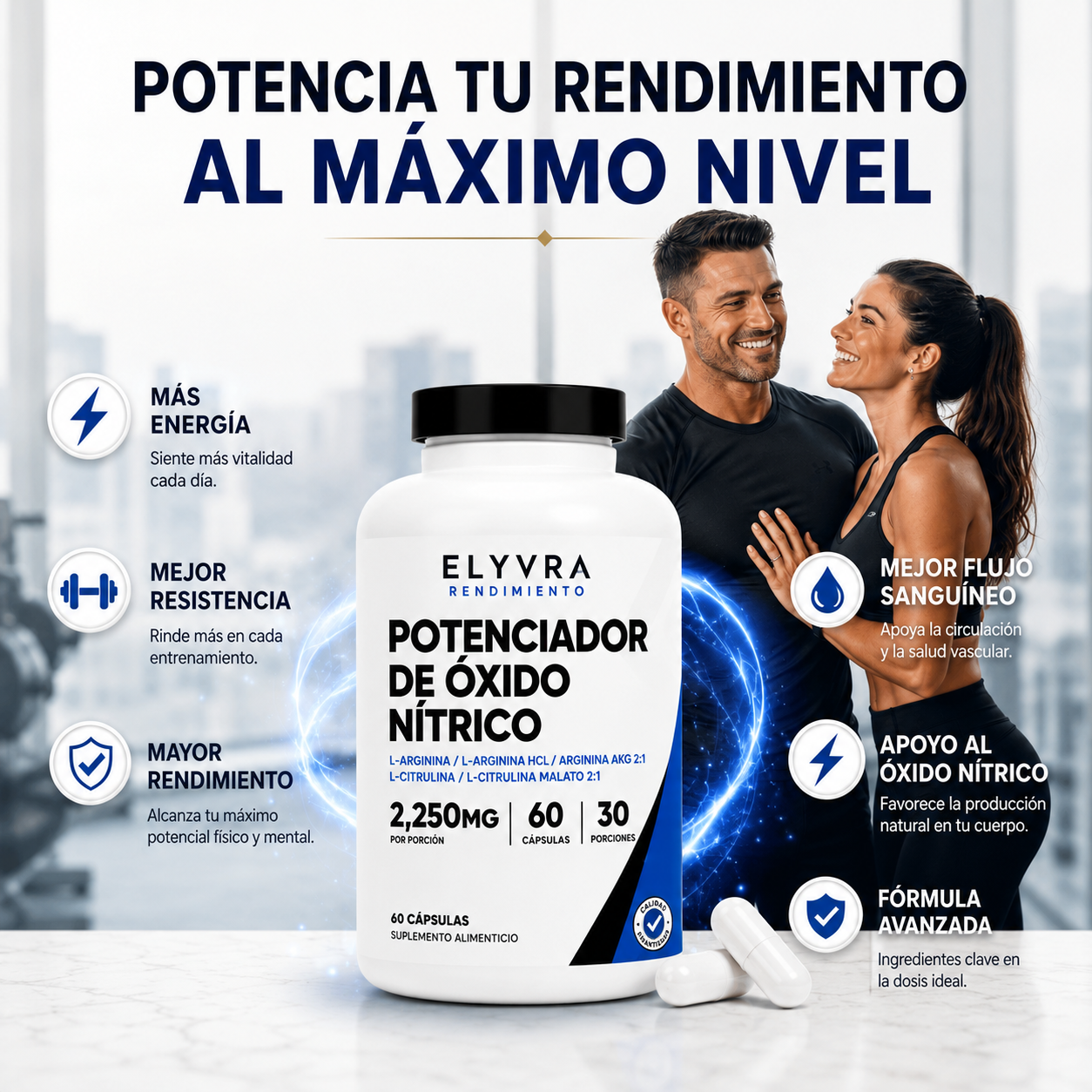 Nitric Oxide | Recupera tu vitalidad y energía sexual