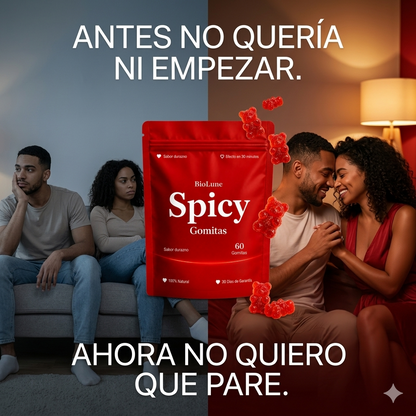 BioLune Spicy | Gomitas para Parejas
