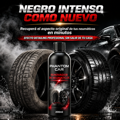Abrillantador de Neumaticos 200ml | Phantom Car