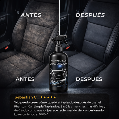 Limpia Tapizados Profesional 250ml | PHANTOM CAR