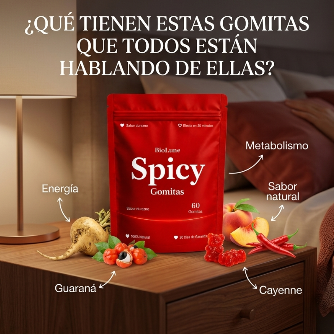 BioLune Spicy | Gomitas para Parejas