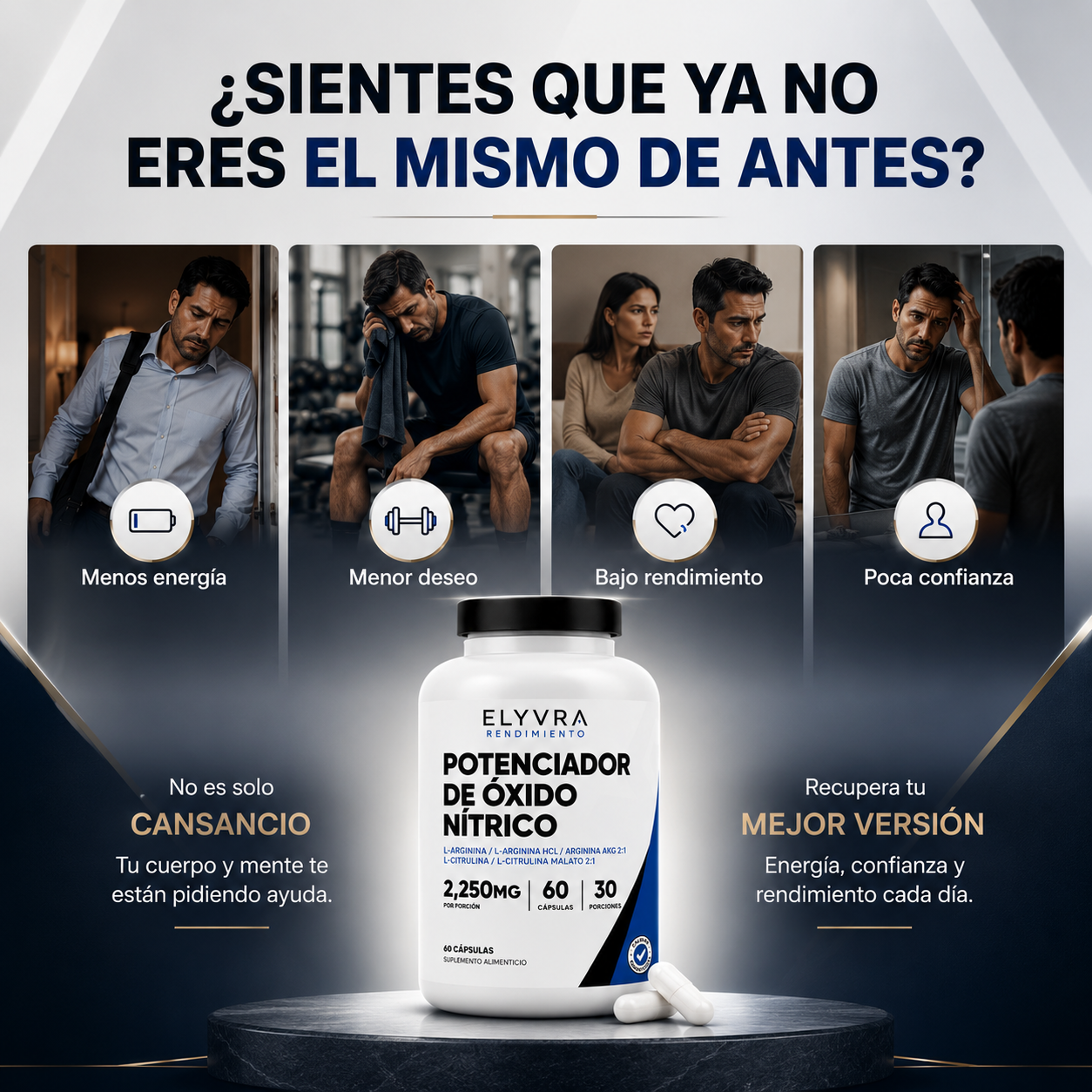 Nitric Oxide | Recupera tu vitalidad y energía sexual