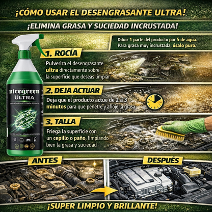 Nice Green™️ | Eliminador Extremo | Eliminador de Suciedad Incrustrada