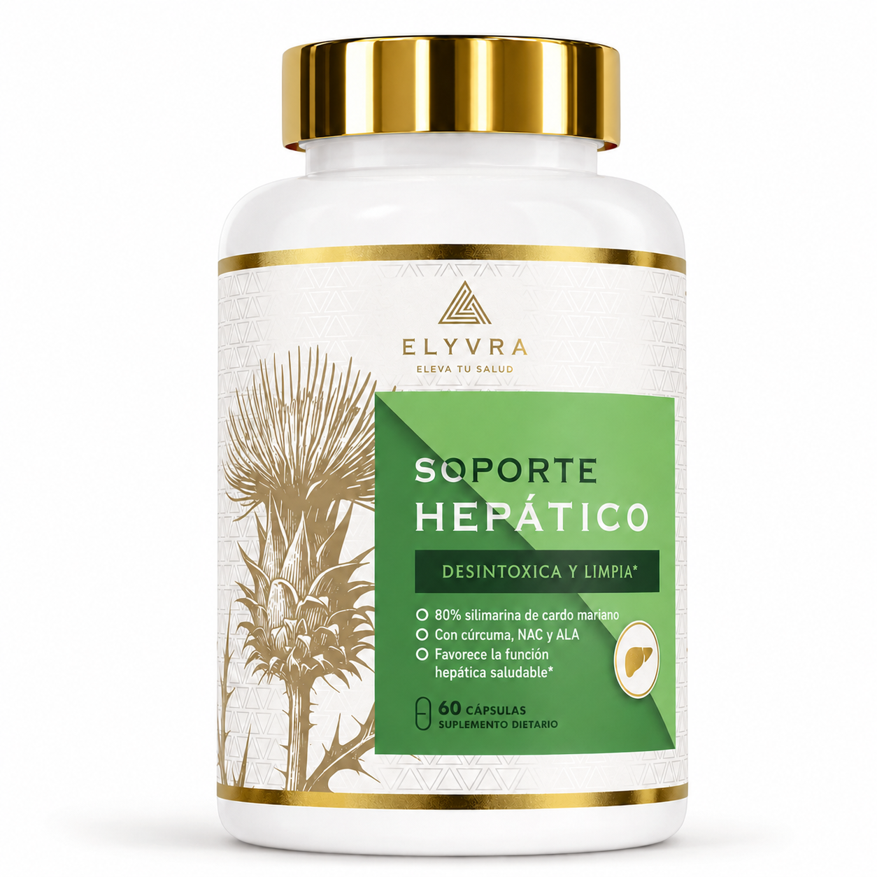 Detox de Hígado | Suplemento de cardo mariano