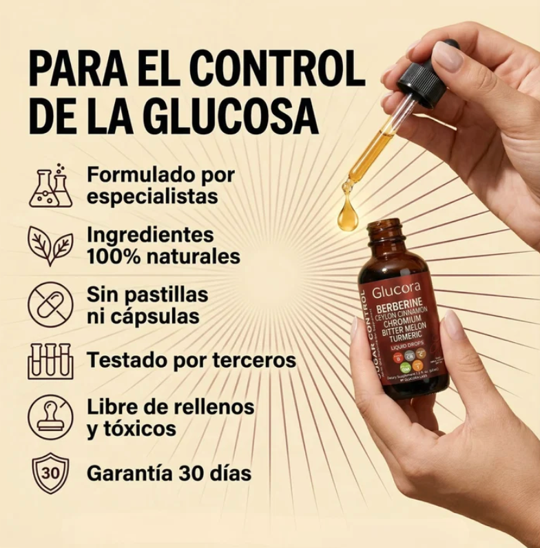 Glucora™ Apoyo Natural para la Glucosa, Energía y Antojos