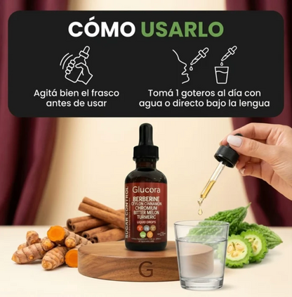 Glucora™ Apoyo Natural para la Glucosa, Energía y Antojos
