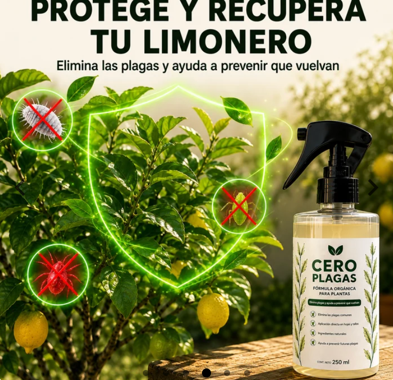 CERO PLAGAS | LA SOLUCIÓN NATURAL PARA LAS PLAGAS DE TU LIMONERO